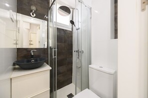 Shower, hair dryer
