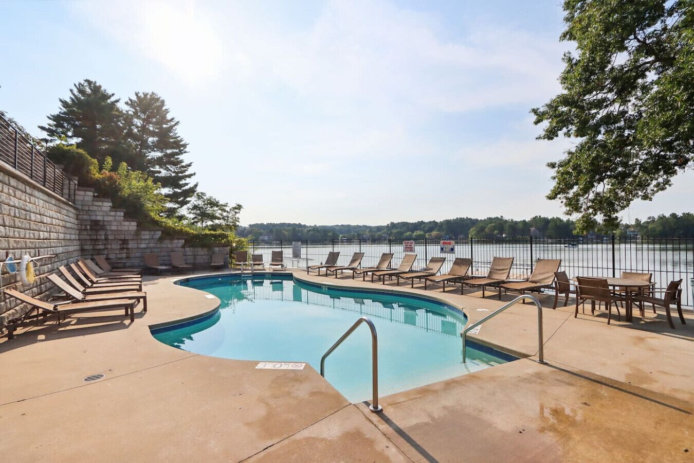 Indoor pool, a heated pool