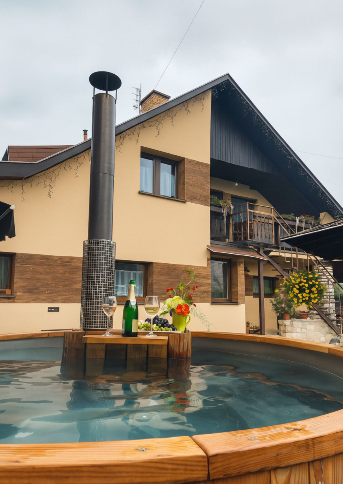 Fachada del alojamiento