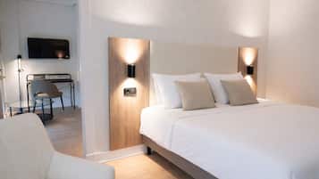 Coffres-forts dans les chambres, bureau, rideaux occultants