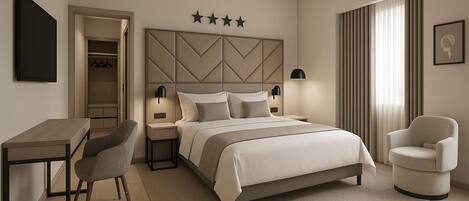 Superior Double Room | In-room safe, desk, blackout drapes, free WiFi