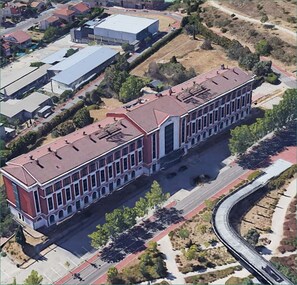 Façade de l’hébergement