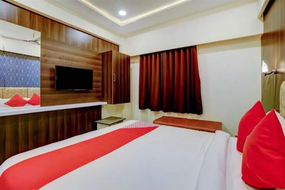 Phòng đôi Deluxe, quang cảnh thành phố | Bộ trải giường bằng vải cotton Ai Cập, bộ đồ giường cao cấp