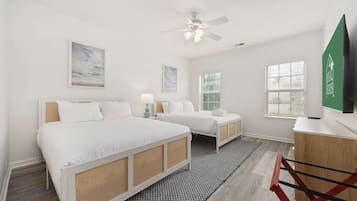 2 bedrooms, iron/ironing board, travel crib, WiFi