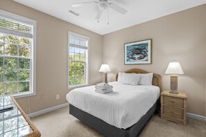 4 bedrooms, iron/ironing board, travel cot, WiFi