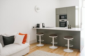 Exclusive-Apartment, 1 Schlafzimmer, Nichtraucher | Eigene Küche