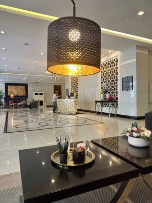 Condo, 1 Bedroom, Accessible, City View | Lobby - Luxurious Studio in Mckinley Hill With City View (Taguig)