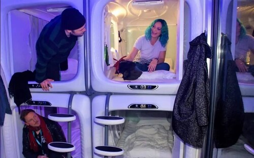 Room-private Single Bed in Podbox 10