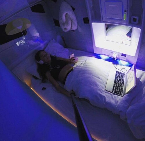 Room-private Single Bed in Podbox 10