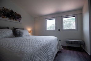 2 bedrooms, internet, bed sheets