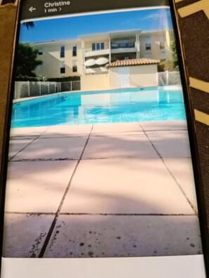 Alberca al aire libre 