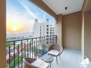 Huoneisto (1 Bedroom) | Parveke