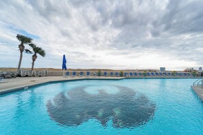 Indoor pool, a heated pool