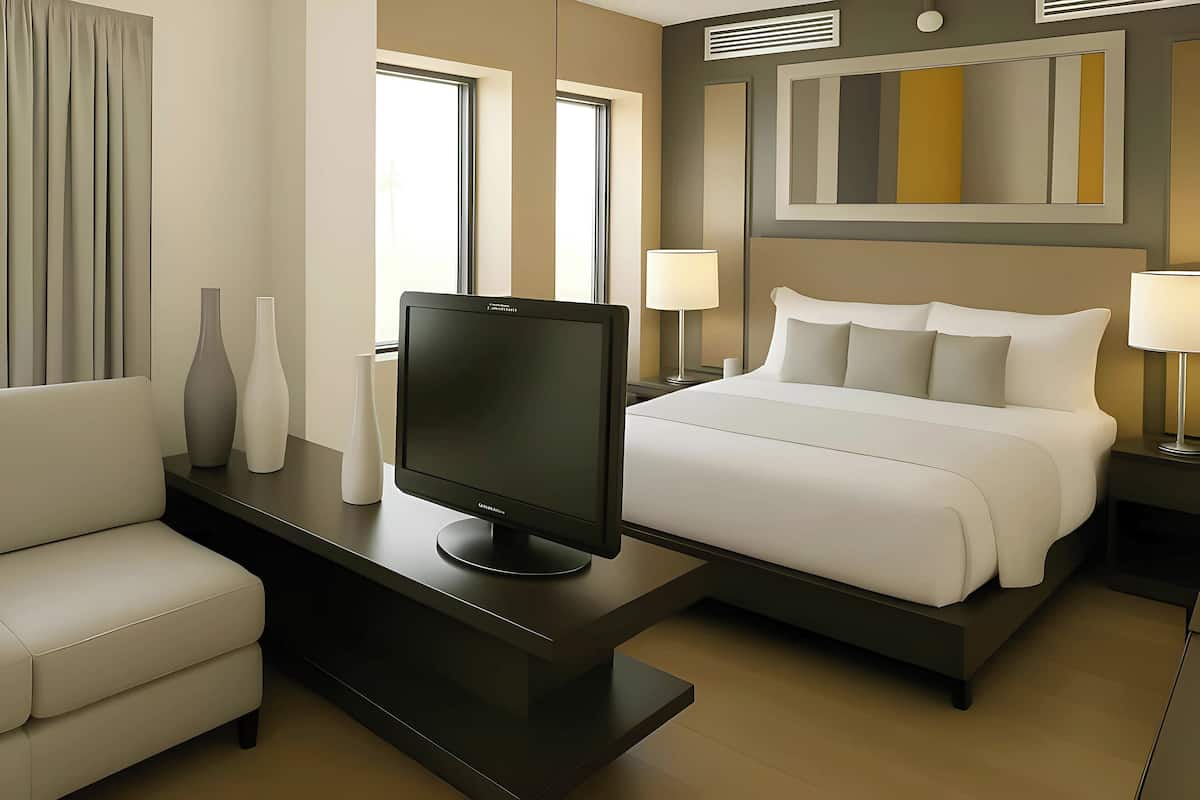 Suite luxueuse, vue sur le fleuve | Coffre-fort