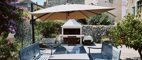 Restauration en plein air