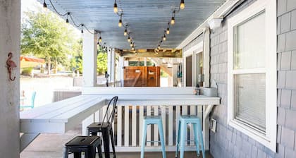 Pool & Spa, Game Rm, Short Walk to Beach & Shops!