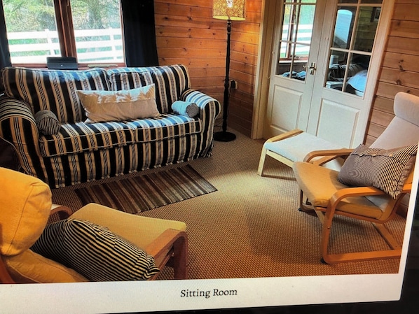 TV, DVD player, books