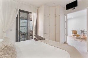 4 室のベッドルーム、WiFi、ベッドシーツ