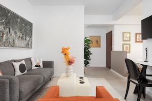 Apartament | Sala d'estar | Televisor intel·ligent, Netflix i serveis de streaming