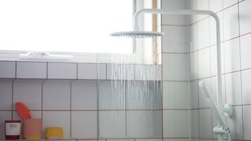 Hair dryer, towels