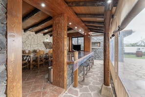 Dining - Vacation 'Vista Teide' with Sea View, Wi-Fi and Air Conditioning (Tacoronte)