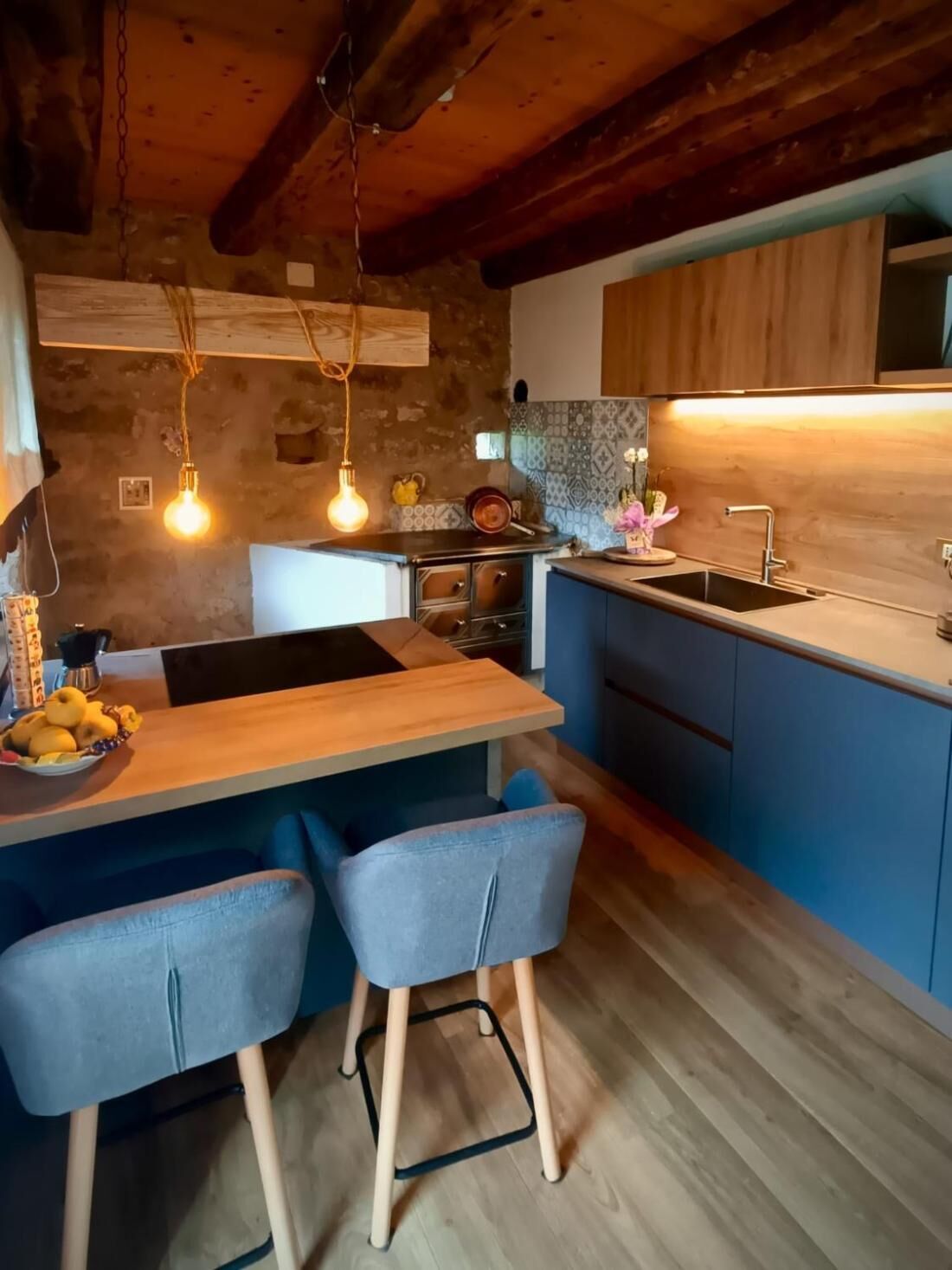 샬레, 침실 2개, 정원 전망 | 내부