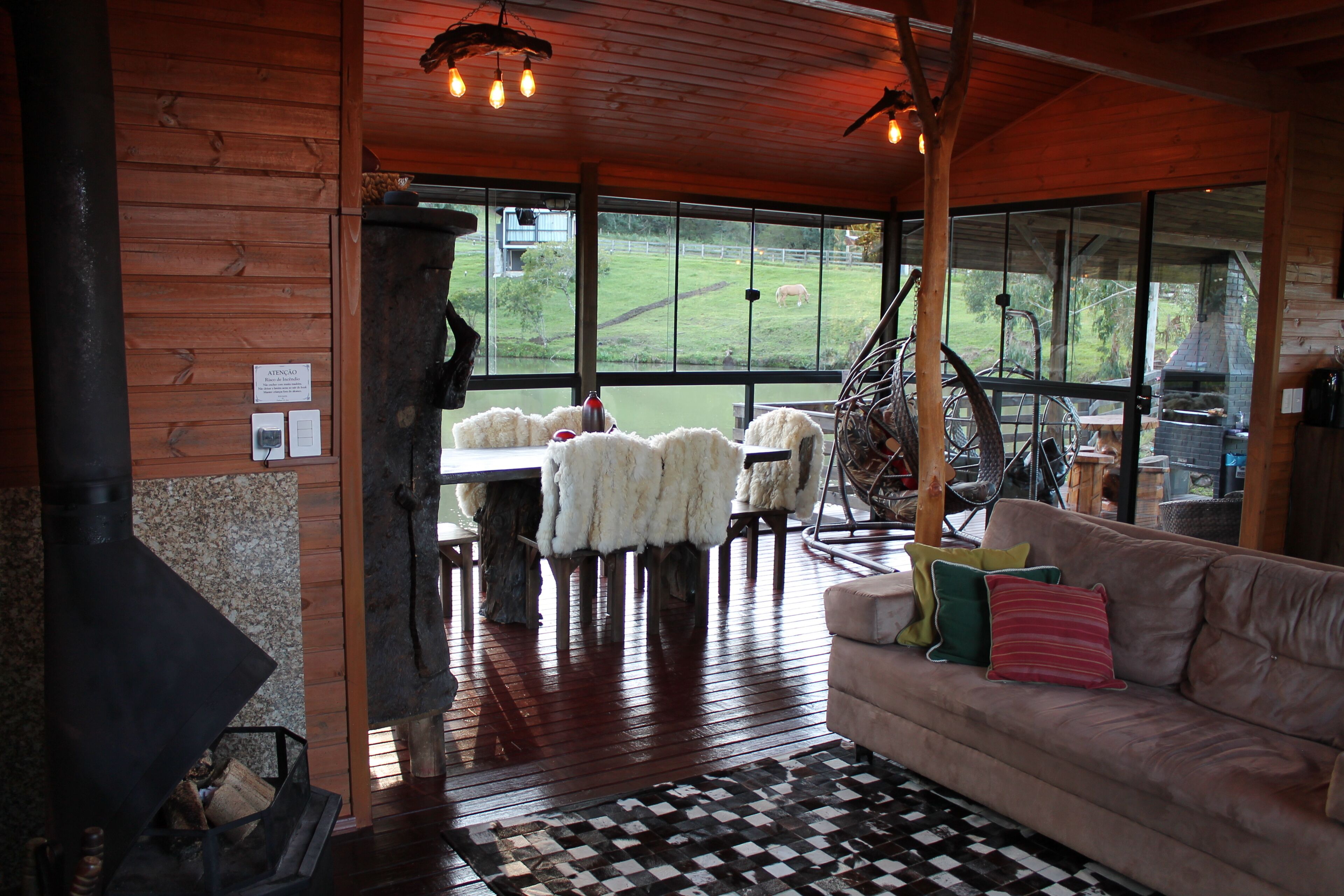 Chalet Deluks, patio, pemandangan danau | Wi-Fi gratis