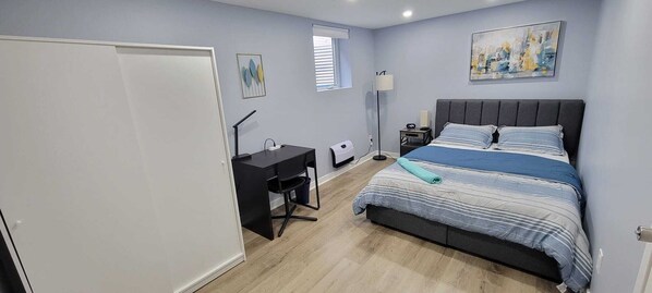 2 多间卧室、熨斗/熨衣板、WiFi、床单