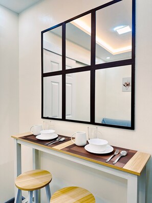 Condo, 1 quarto, acessível, terraço | Opções para refeição