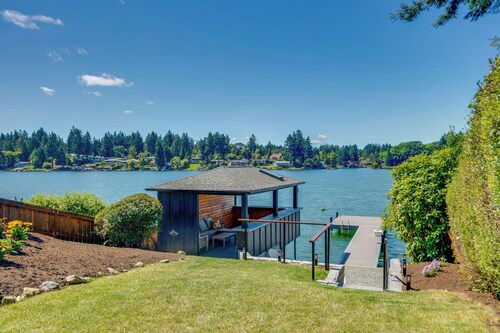 Waterfront Gem w/ Boat Dock & Lift in Lakewood!