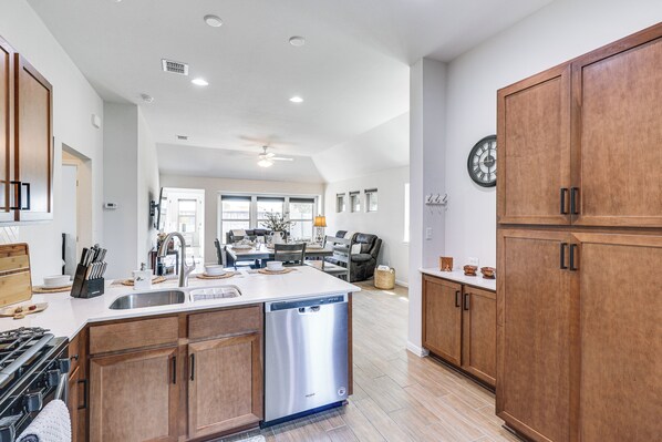 House (3 Bedrooms) | Interior - Pool Access + Private Yard: Family Home in Kyle! (Kyle)