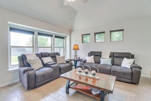 Interior - Pool Access + Private Yard: Family Home in Kyle! (Kyle)