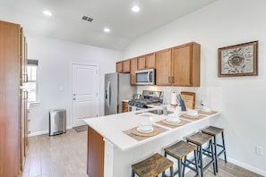 House (3 Bedrooms) | Interior - Pool Access + Private Yard: Family Home in Kyle! (Kyle)