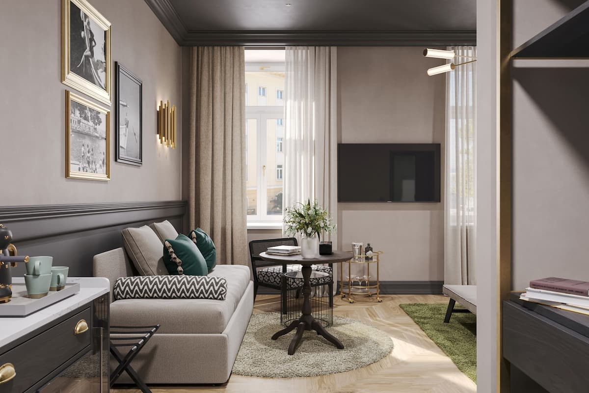 Room for 2+1 Seaside | 迷你吧、房內夾萬、書桌、免費 Wi-Fi