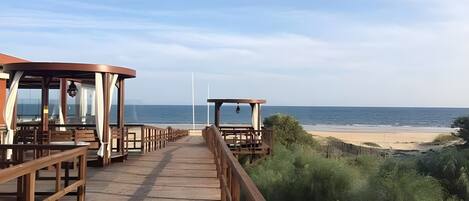 بالقرب من الشاطئ