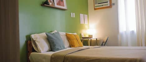 Basic Double Room | Individually decorated, individually furnished, blackout drapes