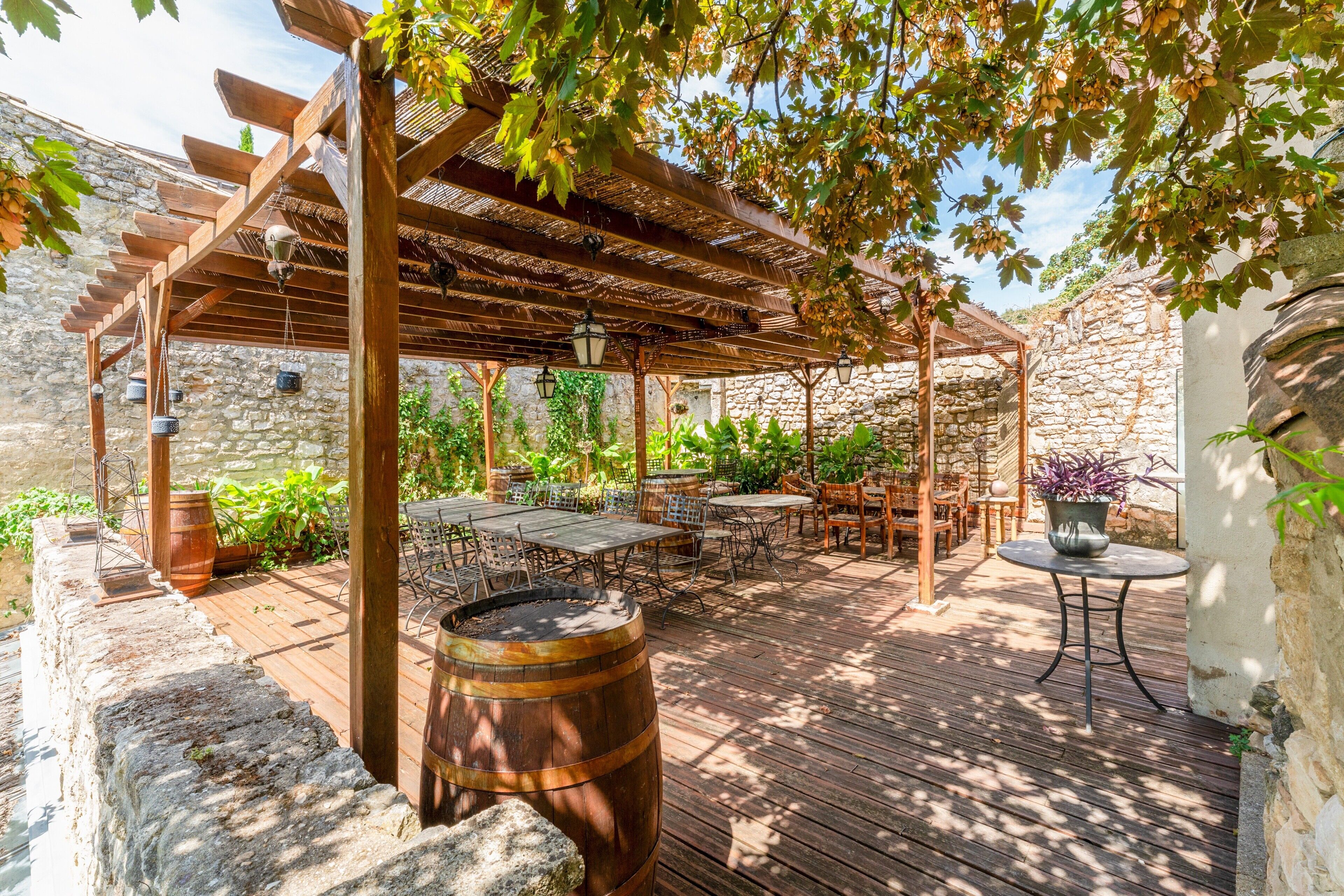 Restaurante al aire libre