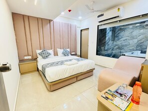 Deluxe kamer, uitzicht op de stad