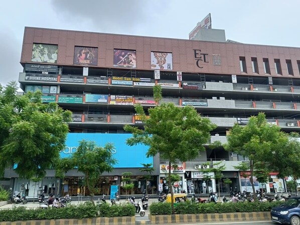 Overnatningsstedets facade