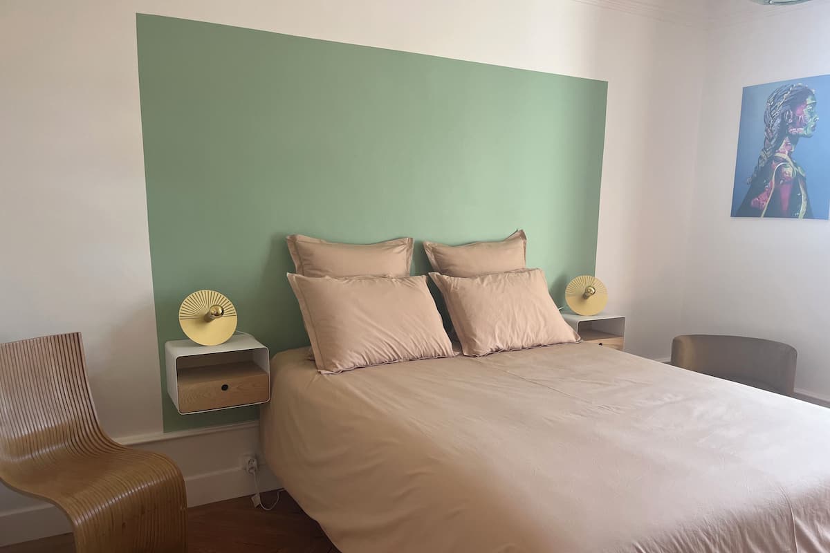 Camera doppia, vista giardino | Tende oscuranti, Wi-Fi gratuito