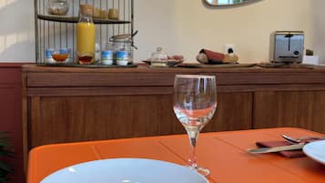 Daily buffet breakfast (EUR 12 per person)