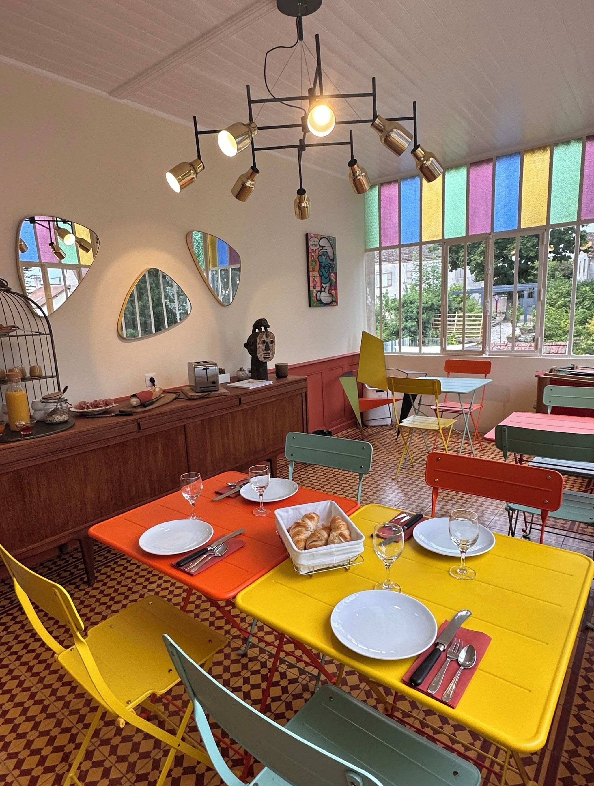 Daily buffet breakfast (EUR 12 per person)