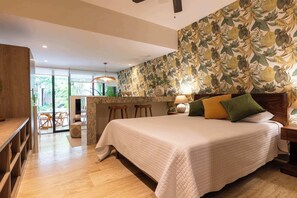 Desk, iron/ironing board, WiFi (free), bed sheets