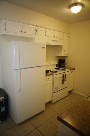 Fridge, stovetop, dishwasher