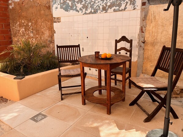 Restauration en plein air