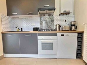 Microwave, oven, high chair