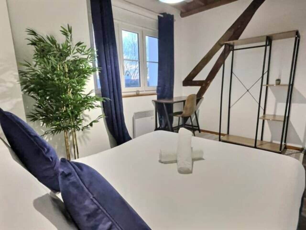 2 chambres, fer et planche à repasser, Wi-Fi