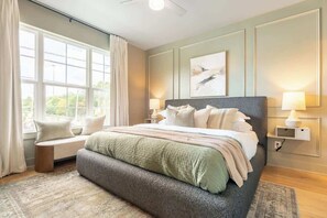 4 chambres, fer et planche à repasser, Wi-Fi gratuit, draps fournis