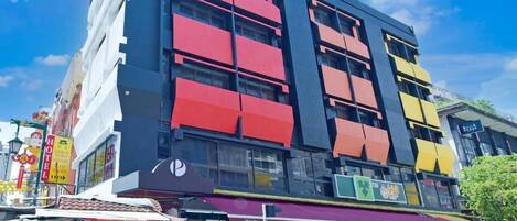 Fassade der Unterkunft