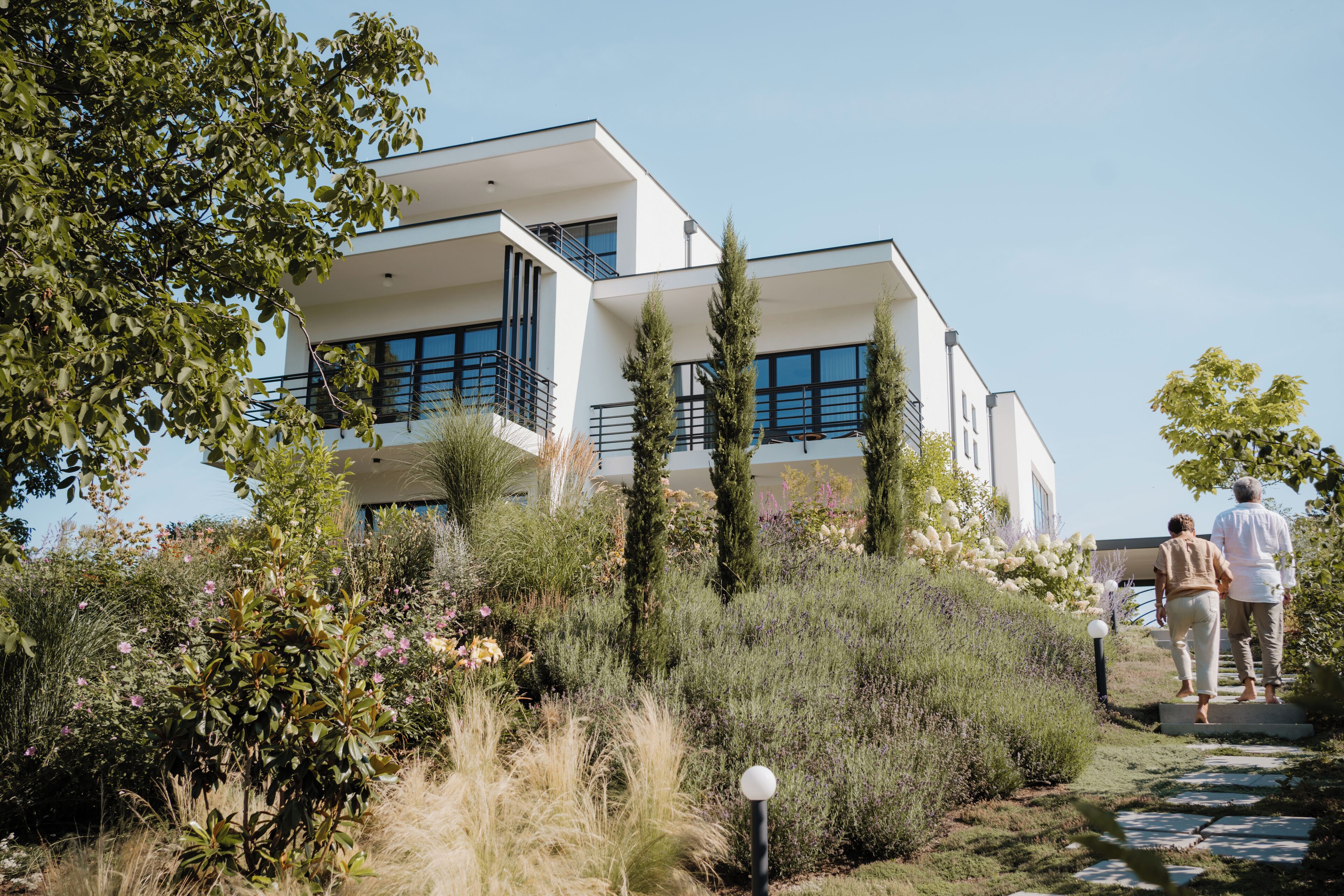 Fassade der Unterkunft